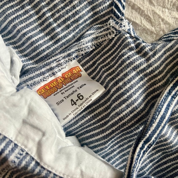 Striped kids overalls - Picture 3 of 4